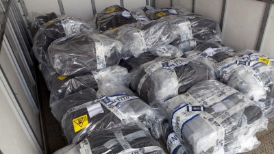 Cocaína com valor de mercado de 59 milhões de euros dá à costa em Inglaterra