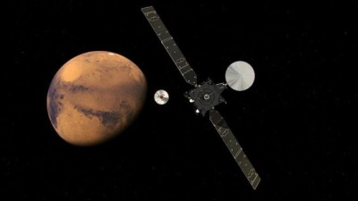 Começou descida da sonda europeia Schiaparelli em direcção a Marte