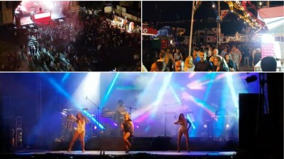 Comprove o ambiente do 5.º dia das Festas de São Vicente
