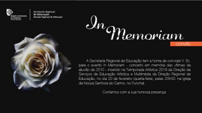 Concerto em memória das vítimas do 20 de Fevereiro na Igreja Nossa Senhora do Carmo