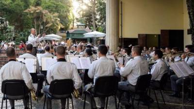 Concerto junta Associação de Bandas Filarmónicas e Banda Militar no Palácio de São Lourenço