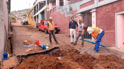 Concluída modernização da rede de distribuição de água no Caminho da Azinhaga