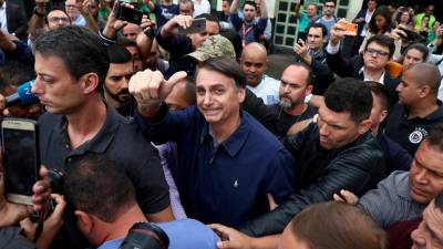 Contagem provisória aponta para segunda volta entre Bolsonaro e Haddad
