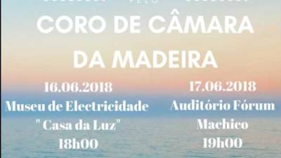 Coro de Câmara da Madeira realiza dois concertos de Verão