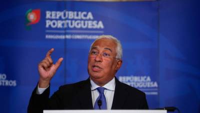 Costa critica que UE não tenha em conta número de testes por milhão de habitante