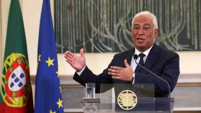 Costa dois dias em Espanha para receber prémio e participar na Cimeira do Clima