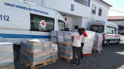Cruz Vermelha Portuguesa envia hoje para a Beira 35 toneladas de ajuda humanitária