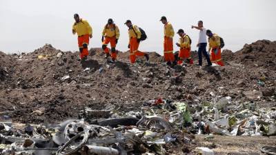 Dados da caixas negras do avião da Ethiopian Airlines já estão em França