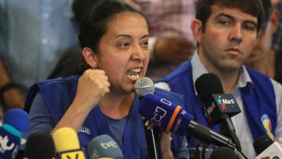 Deputada venezuelana exilada garante entrada de ajuda humanitária a partir de sábado
