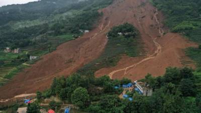 Deslizamentos de terra na China já provocaram 21 mortos