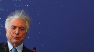 Detido ex-Presidente do Brasil Michel Temer
