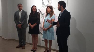 Dina Pimenta inaugurou na Marca de Água