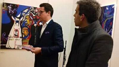 Diogo Goes inaugurou exposição em Gondomar