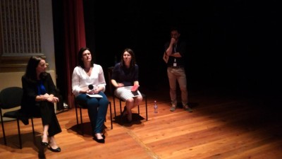 Diogo Piçarra e produção de Filipe La Féria na Feira do Livro 2017
