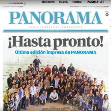 Diário venezuelano ‘Panorama’ circulou hoje pela última vez em 104 anos por falta de papel para imprimir