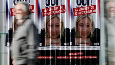 Distúrbios marcam evento de campanha eleitoral de Marine Le Pen na Córsega