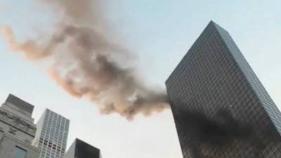 Dois feridos, um deles grave, no incêndio na Torre Trump