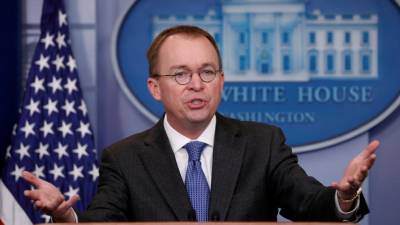 Donald Trump escolhe Mick Mulvaney para chefe de gabinete