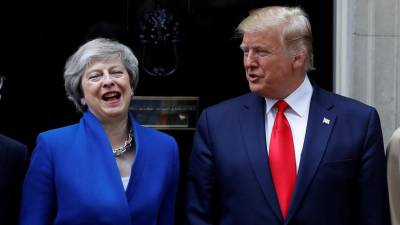 Donald Trump quer acordo “muito, muito substancial” com Reino Unido