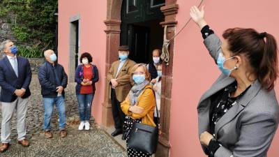 Eduardo Jesus visitou Solar de São Cristóvão