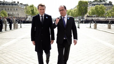 Emmanuel Macron toma posse no domingo