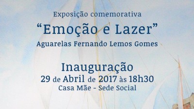 ‘Emoção e Lazer’ dá a conhecer aguarelas no Clube Naval do Funchal