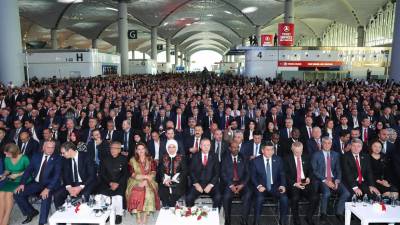 Erdogan inaugurou novo aeroporto na Turquia destinado a ser o maior do mundo