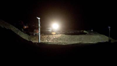 Escavado parte do túnel paralelo ao poço onde um menino caiu em Málaga