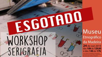 Esgotado workshop de serigrafia no Museu Etnográfico
