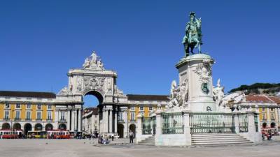 Espaço no Terreiro do Paço dedicado à Eurovisão abre hoje e acolhe espectáculos até 12 de Maio