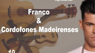 Espectáculo musical junta Franco aos Cordofones Madeirenses
