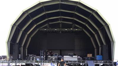 Está tudo a postos para o concerto dos Xutos & Pontapés
