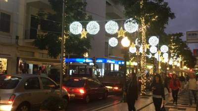 Este sábado acedem as luzes de Natal no Funchal