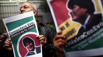 Evo Morales chegará ao México depois de viagem diplomaticamente atribulada