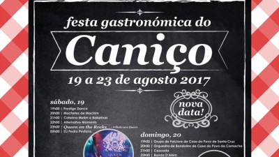Festa Gastronómica do Caniço realiza-se de 19 a 23 de Agosto