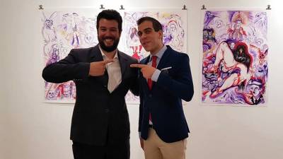 ‘Finissage’ de Diogo Goes amanhã na Galeria Marca de Água