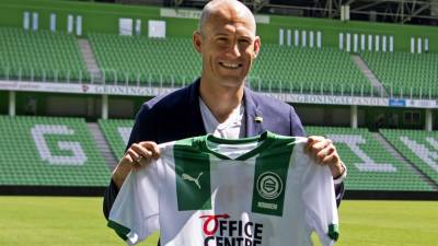“Foi por amor” que Robben voltou ao Groningen um ano após terminar carreira