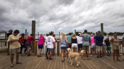Furacão Florence já está a provocar chuvas e ventos fortes na Carolina do Norte