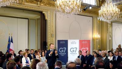 G7 discute a partir de hoje Irão, ‘Brexit’, Amazónia e economia mundial
