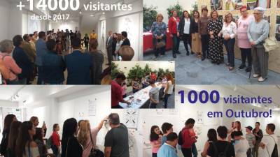 Galeria Marca de Água regista recorde de mais de mil visitantes em Outubro