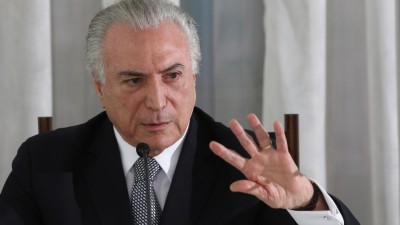 Governo do Brasil regista em 2016 pior défice primário da história