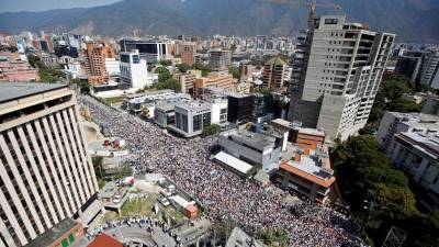 Governo e oposição medem forças nas ruas de Caracas