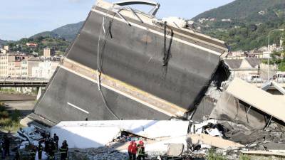 Governo italiano quer demissões na concessionária que faz manutenção na ponte que desabou