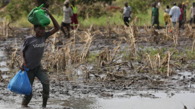 Governo moçambicano interrompe aulas devido a novo ciclone no norte de Moçambique