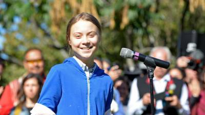 Greta Thunberg desafia líderes mundiais a fazerem mais pelo ambiente