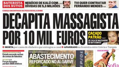 Greve entra no 5.º dia mas há mais tempo nas capas dos jornais