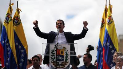 Grupo de eurodeputados pede que UE reconheça Guaidó