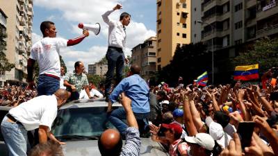 Guaidó anuncia volta pelo país e manifestação nacional