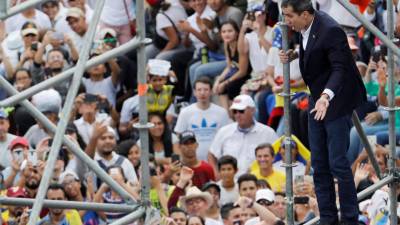 Guaidó diz que regime de Maduro não é de esquerda mas de “assassinos” que massacram venezuelanos
