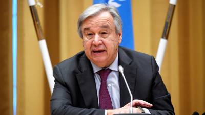 Guterres destaca perigos das alterações climáticas e intolerância em mensagem de Ano Novo